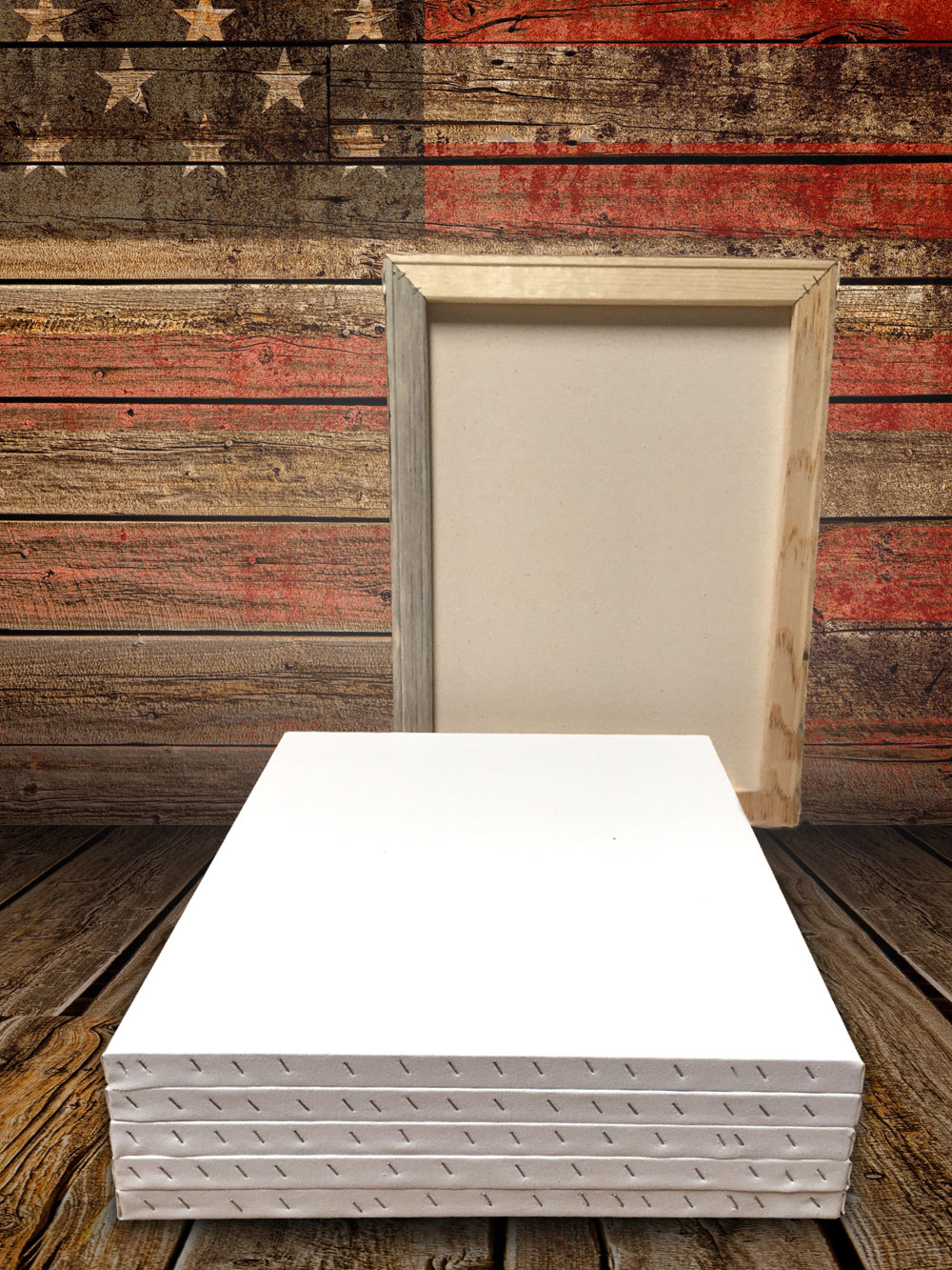 Wholesale Deep Edge Stretched Canvas 25 x 25cm (10x10) 3 Pack - Boyle  Industries - Fieldfolio